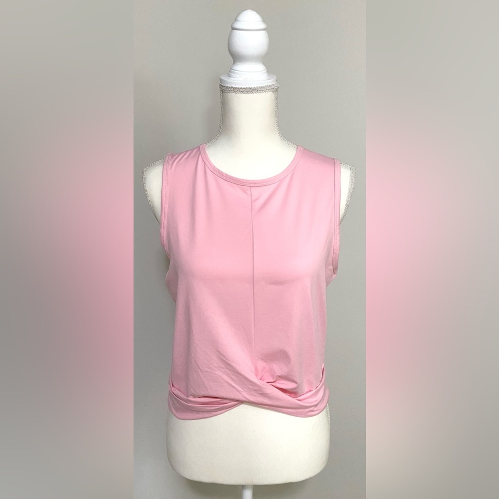 Recreation Womens L Pink Activewear Top Athletic Sporty Utility Athleisure